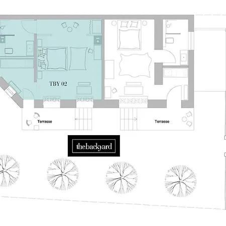 Apartment Exklusive Designferienwohnung The Backyard Tby 02